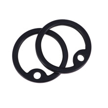 16St Tag Silencers, Zwarte Silicone Ringen, Duurzaam