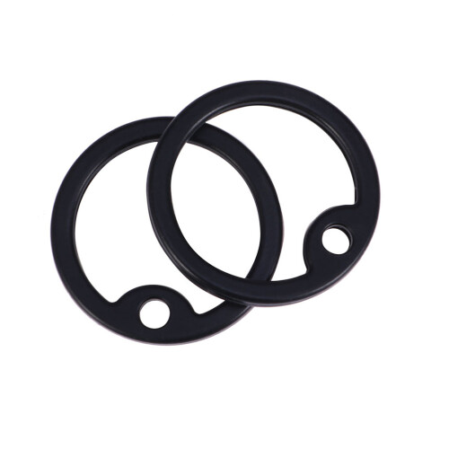 16St Tag Silencers, Zwarte Silicone Ringen, Duurzaam