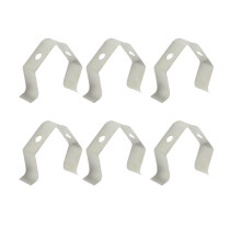 6St Roestvrijstalen Barbecue Thermometer Probe Clip Houder Voor Bbq