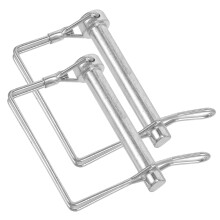 2St Stevige Locking Pins Van Carbonstaal Voor Tractor En Aanhangwagen