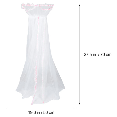 Roze Net Luifel Anti-Muggen Slaapkamer Polyester 1