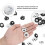 Push Pins Kurkplaat Creatieve Punaise 2,5x2,1 Cm 6