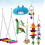 1Set Vogel Speelgoed Accessoires Schommel Hanger Set 6