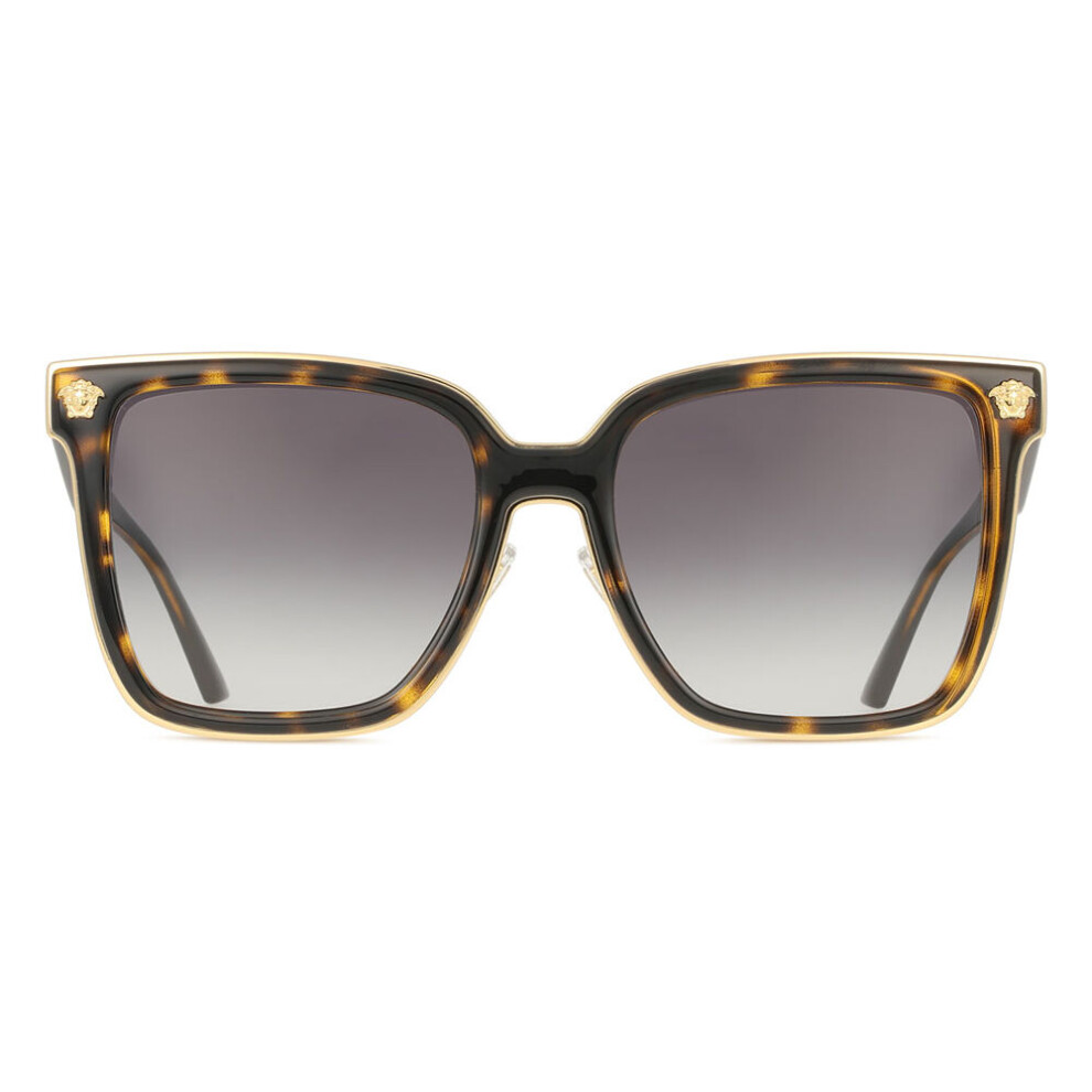 Versace Women's Grey Woman Ve2278d 108/8G Sunglasses Metal Turtle Butterfly Normal Shaded - Image 3