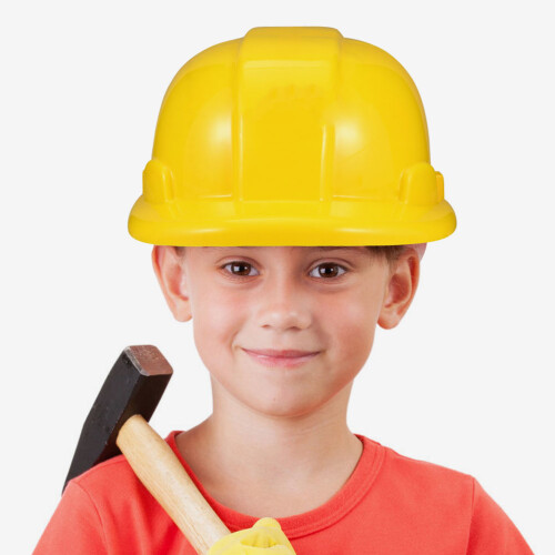 7 Stuks Constructie Hoeden Kinderen Verkleeddoos Feesthoed Propjes 2