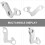 universele aluminium achterderailleurbeugel frameuiteinde 4