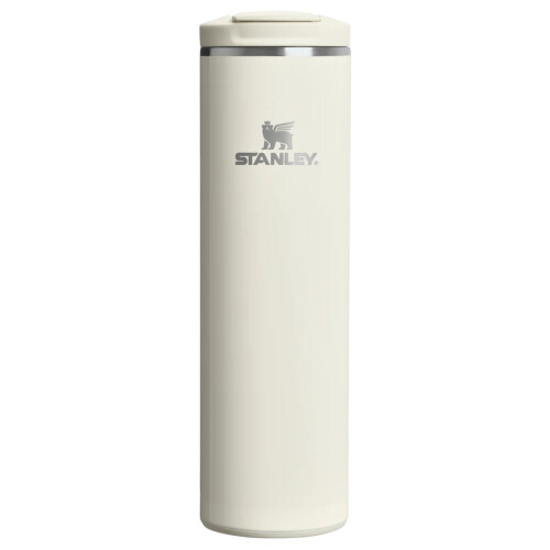 STANLEY (One Size, Cream Gloss) Stanley The Transit Fliptop Mug 0.59L Flask