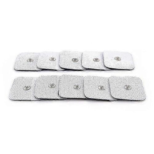10pcs Silicone Gel Tens Units Electrode Replacement Pads compatible with Massagers Practical 2