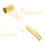 4 Kerstlint Cadeaulint Xmas Decoratief 5