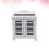 Mini Huis Ornament Wijnkast Model Wit 2