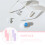 6 Sets Draagbare Contactlens Pincet Set 5