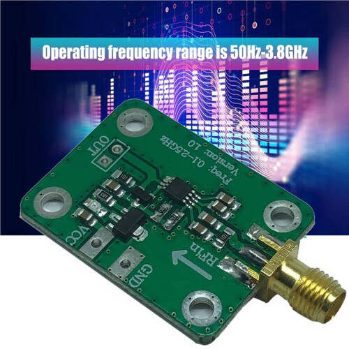 2X AD8313 RF Power Meter Logarithmic Detector 0.1-2.5 GHz Detector Board Variable Gain Amplifier