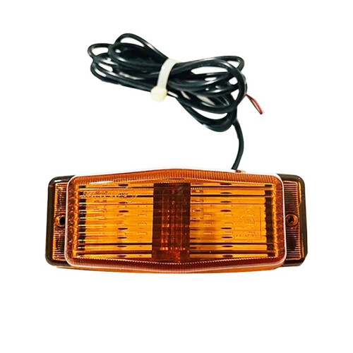 10Pcs LED  Lights Front Double Burner Indicator LampFor     Truck Lorry Front Grill Light B