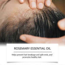 Nourishing Rosemary Hair Oil with Vitamin E  Strengthens, Softens & Adds Gloss for All Hair Types