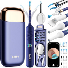 BEBIRD Ear Cleaning Camera Wax Removal Tool kit, Flexible Ear Scope Otoscope Camera