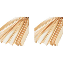 1 Pair Golden Rear Car Sunshade Automatic Retractable Car Curtains Car Window Sun Protection for Car Insulation Shading