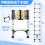 (2.6M 8.5FT) Telescopic & Extendable Heavy Duty Step Ladder 4