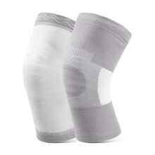 Thermische Kniebandage für Senioren – Plüsch-Kniewärmer für kaltes Wetter & Arthritisschmerzen (Paar) Grey L/XL