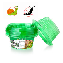 Colliers-cercles anti-limaces pour protéger les légumes et les fleurs 20 pièces Ø 24 cm — barrière anti limaces