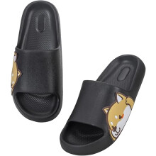 Waysoland Klapki Hausschuhe Unisex Antirutsch Schwarz Größe 35-36 — waysoland sandalen, rutschfeste hausschuhe, unisex slippers, schwarze sandalen