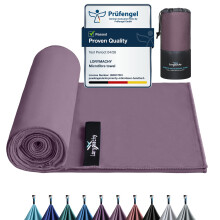 Microfibre Towel 60 120cm Silver Ion Infused Fabric Quick Dry Highly