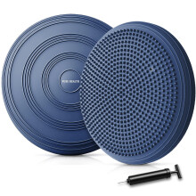 Wobble Balance Cushion Board for Fitness Exercise core workout, Relief Bank Pain, Sensory Cushion for Chair - Stability Rehab Seat Improve Sitting Po