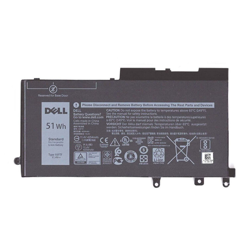 Dell Battery 51Whr 3 Cell Lithium Ion