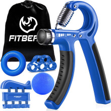 FitBeast Grip Strengthener Forearm Strengthener Hand Grips Strengthener Kit - 5