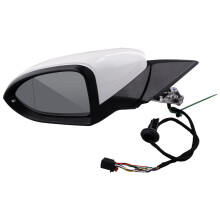 Rear View Mirror Assembly 9 Wires Heated Electric Folding Side Wing Door Mirror for 7 MK7 MK7.5 Left