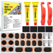 cyctravel Puncture Repair Kit Bike Tyre, High Performance Puncture Repair Patche