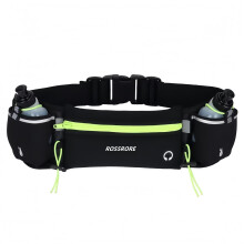 Running Belt with Water Bottles (2 x 175ML), Running Bag for Phones