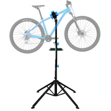 ZENO Bike Stand | Bike Repair Stand | Heavy Duty Folding Bicycle Workshop Stand | Height Adjustable Bike Rack | Mountain Bike Work Tool with a Front