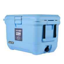 Coleman PRO Heavy-Duty Insulated Hard Cooler with handles | 43 L capacity | Keeps Ice for 4 Days | Full foam insulation | Large Durable Portable Cool