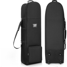 Golf Travel Bags with Wheels, 900D Heavy Duty Oxford Wear-Resistant with Extra Storage Bag