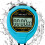 MOSTRUST Digital Waterproof Stopwatch, No Bells, No Clock, No Countdown, Simple Basic Operation, Large Display Silent Stopwatch with ON/OFF for Swimm 1