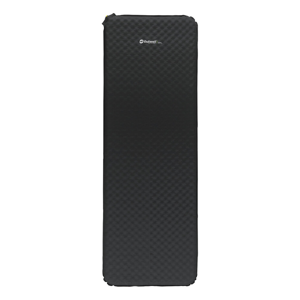 Outwell Sleepin Self Inflating Mattress – Camping Sleeping Mat, Compact, Inflatable Air Mattress With Comfortbale Wave Shaped Memory Foam - For Hiki
