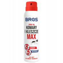 Bros Spray Na Komary I Kleszcze Max 90Ml