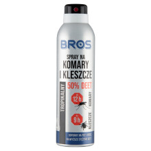 Bros Spray Na Komary I Kleszcze 50% Deet 180Ml