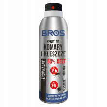 Bros Spray Na Komary I Kleszcze 50% Deet 90Ml