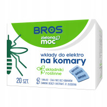 Bros Zielona Moc Wkłady Do Elektro Na Komary 20 Szt