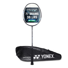 YONEX Astrox Lite 27i Graphite Strung Badminton Racket with Full Racket Cover (Blue) | For Intermediate Players | 77 grams | Maximum String Tension