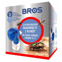 Bros Elektro + Płyn Na Muchy Komary I Mrówki 1 Szt
