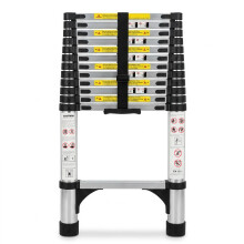 (3.8M 12.5FT) Telescopic & Extendable Heavy Duty Step Ladder