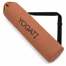 YOGATI Yoga Mat Bag | Large Synthetic Cotton Yoga Mat Bags for Women and Men with Adjustable Strap | Perfect for Pilates and Exercise Mats | 19x80 c