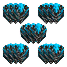 Harrows Supergrip Ultra Dart Flights | 5 x sets Darts Flights (15 Flights Total) I 100 Micron Dart Flights I Premium Extra Strong Made in UK I Profes