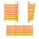 WBL Printed Outdoor Standard Stripes Windbreak 1