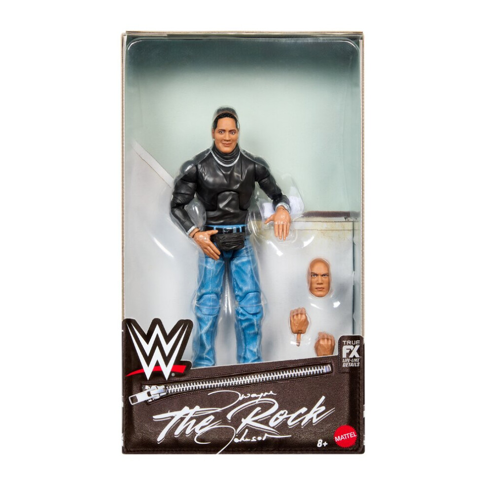 Wwe Elite Collection: The Rock Action Figure & Accessories 6"Figure Mattel Jml96