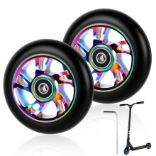 2 PCS 100mm Replacement Stunt Scooter Wheels, Neo Stunt Scooter Wheels