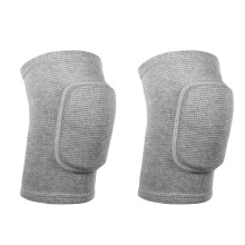 JIYIN 1 Pair Elbow Pads with Thicken Sponge Pad, Grey Breathable Protective Volleyball Elbow Pads Fitness Arm Knee Protector Volleyball Sponge Support