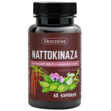 Skoczylas Nattokinaza Fermokinase 2000Fu, Monakolina, Rutyna 60 kapsułek